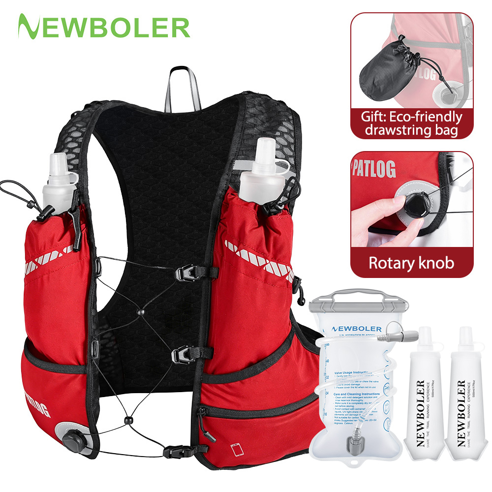 Hydration Vest - NEWBOLER 야외 트레일 러닝 백팩 초경량