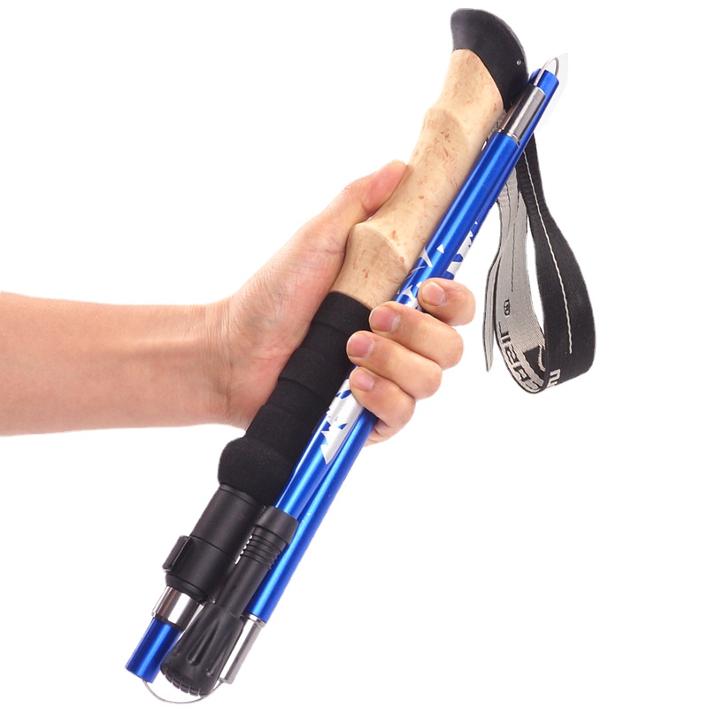 Trekking Pole Carbon - 카본 파이버 5단 초경량 트레킹 폴