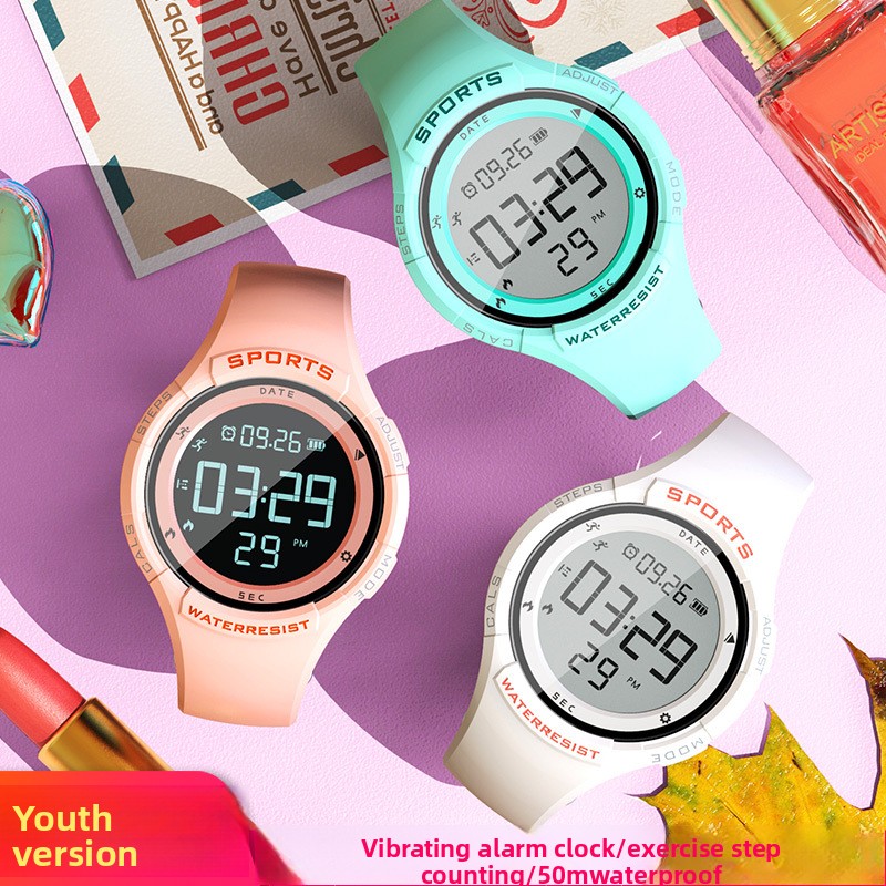 2026년 신제품 실리콘 방수 LED 시계 - 학생용  - Running Watch 리뷰 및 가격