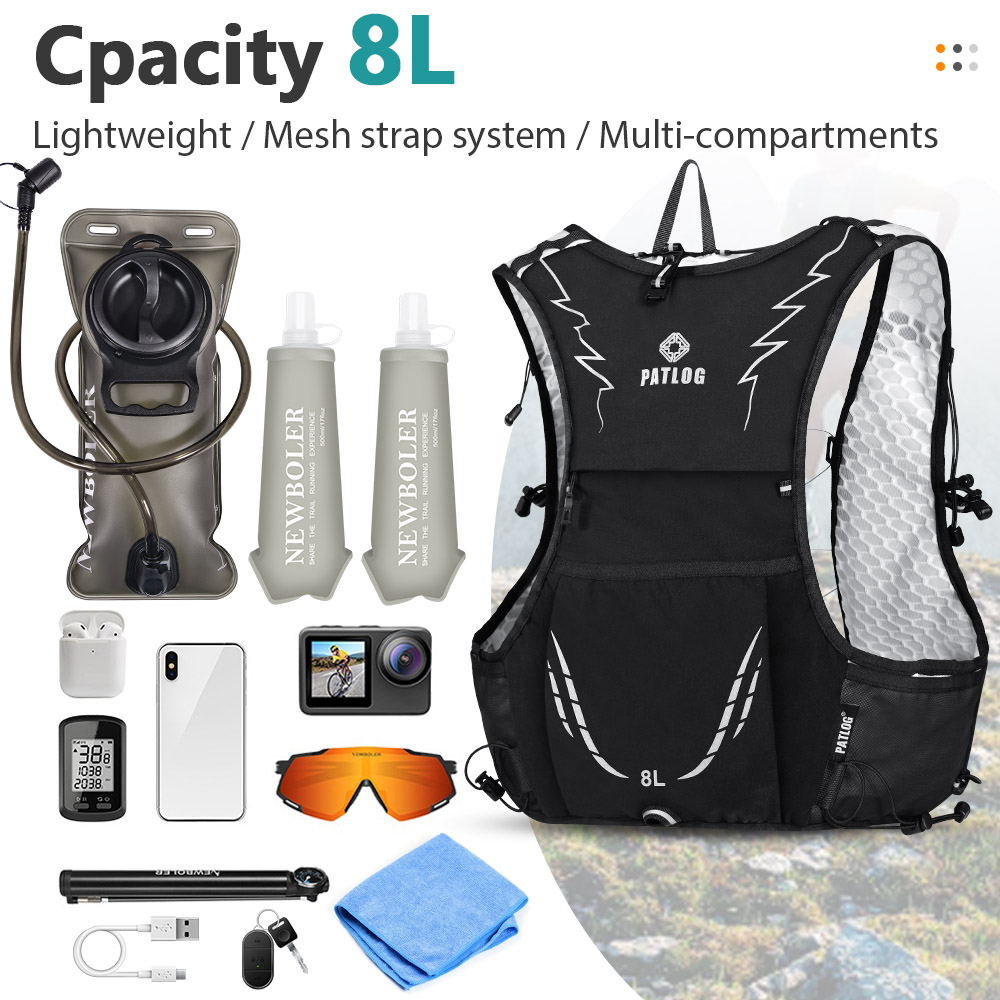 2026 신형 8L 아웃도어 트레일 러닝 백팩 초경량  - Hydration Vest 리뷰 및 가격
