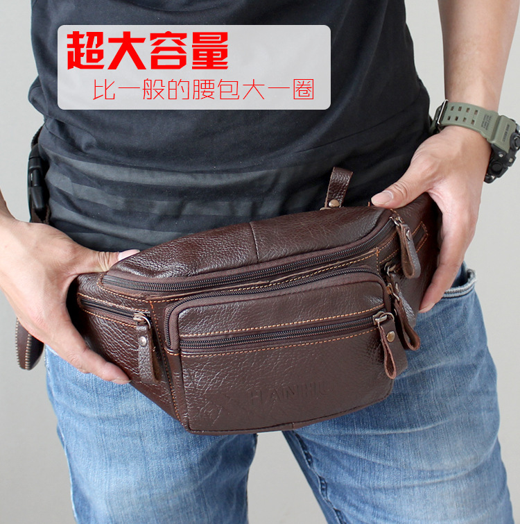 정품 쇠가죽 채찍으로 치다 가죽 허리 가방 남자 재미  - Running Belt 리뷰 및 가격