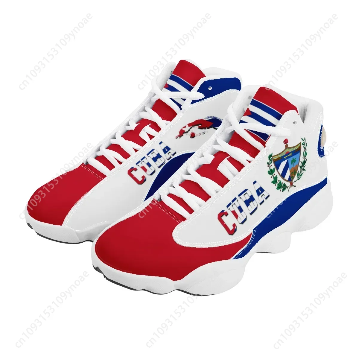 쿠바 국기 인쇄 멋진 남자 농구 스니커즈 남성 십대를위 - Running Shoes Men 리뷰 및 가격
