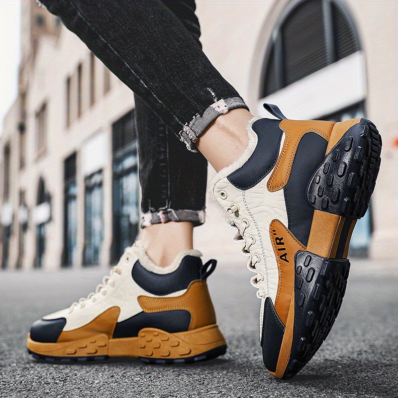 남성 플랫폼 따뜻한 면화 신발 남성 두꺼운 운동화 겨울 - Running Shoes Men 리뷰 및 가격